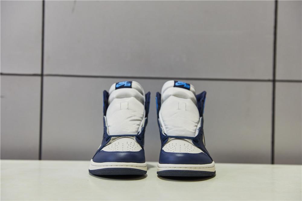 PK God Air Jordan 1 retro high OG Obsidian retail leather ready to ship